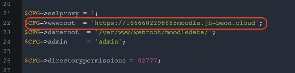 Cara Menggunakan Domain Pribadi untuk Aplikasi Moodle - Jagoan Cloud Docs